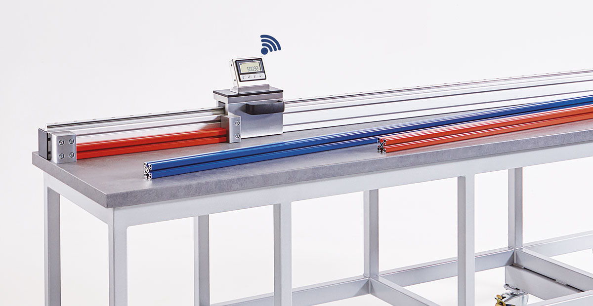 Längenmessgerät exxactly.connect.FUNK